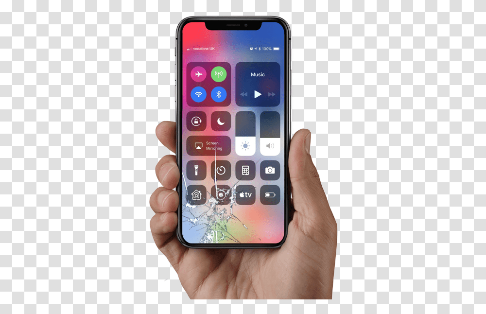 Repair Or Replace Your Windscreen Iphone X Rotation Lock, Mobile Phone, Electronics, Cell Phone, Person Transparent Png
