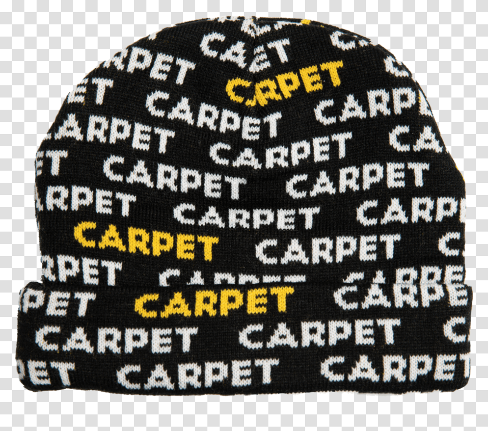 Repeat Logo Beanie - Carpet Company Share For Share, Clothing, Apparel, Rug, Hat Transparent Png