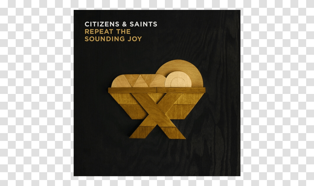 Repeat The Sounding Joy Album Cover, Cross, Paper, Furniture Transparent Png