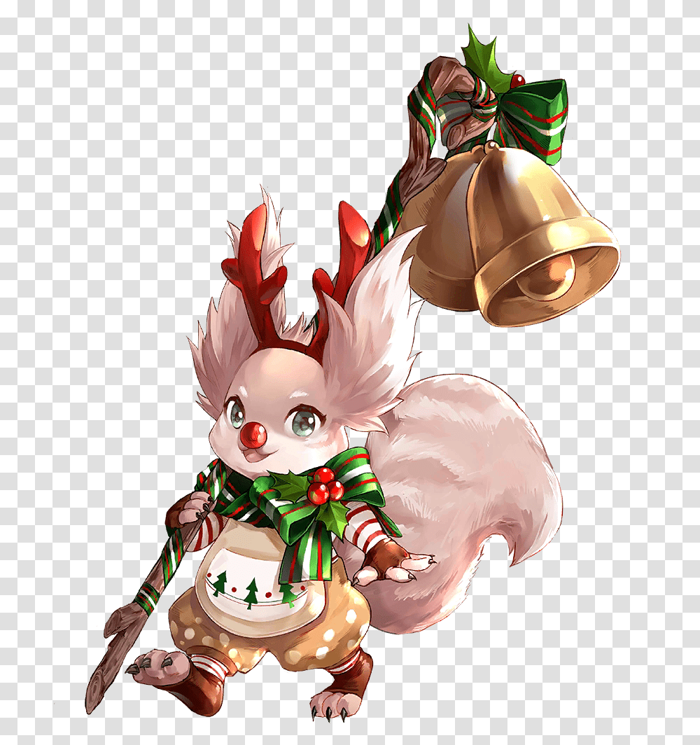 Rephy Xmas Raid Rephy, Figurine, Toy, Sweets, Food Transparent Png