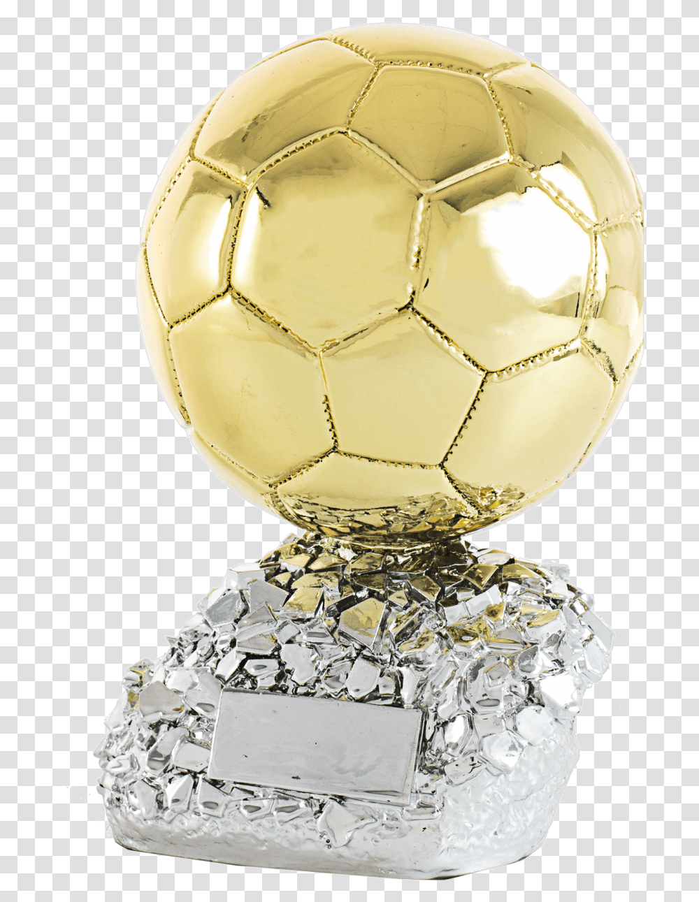 Replica Gold Ball Trophy Trofeu Bola De Ouro, Soccer Ball, Football, Team Sport, Sports Transparent Png