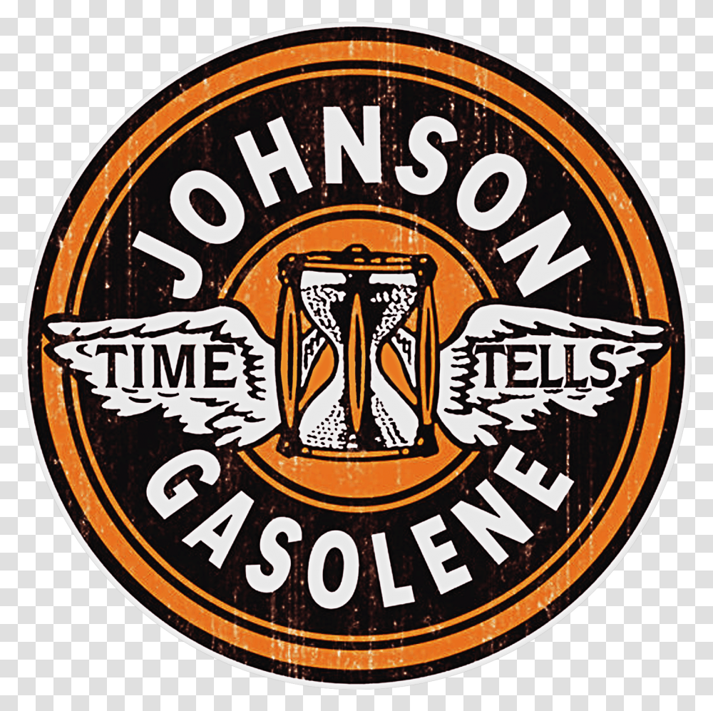 Replica Johnson Gasoline Gas Globes, Logo, Label Transparent Png