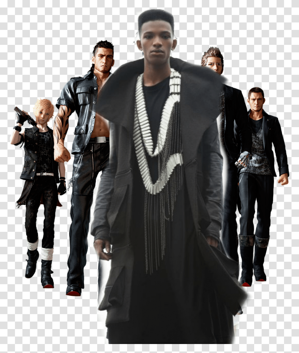 Replies 8 Retweets 55 Likes Final Fantasy Characters Xv, Person, Coat, Long Sleeve Transparent Png