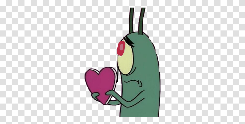 Report Abuse Plankton Holding A Heart, Plant, Food, Outdoors, Fruit Transparent Png