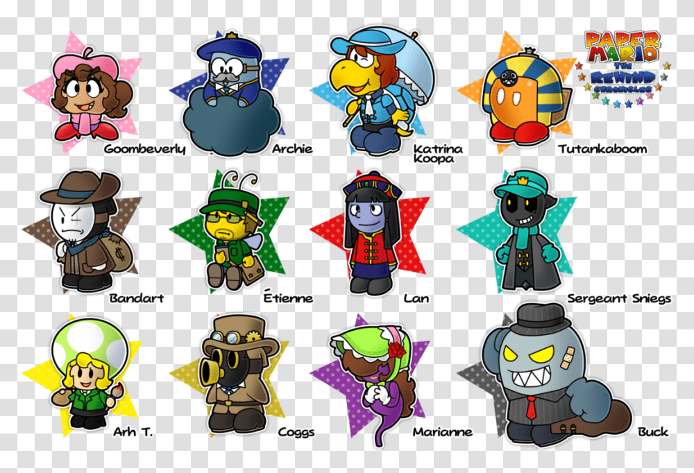 Report Clipart Scattered Papers Partner Paper Mario Oc, Label, Sticker, Robot Transparent Png
