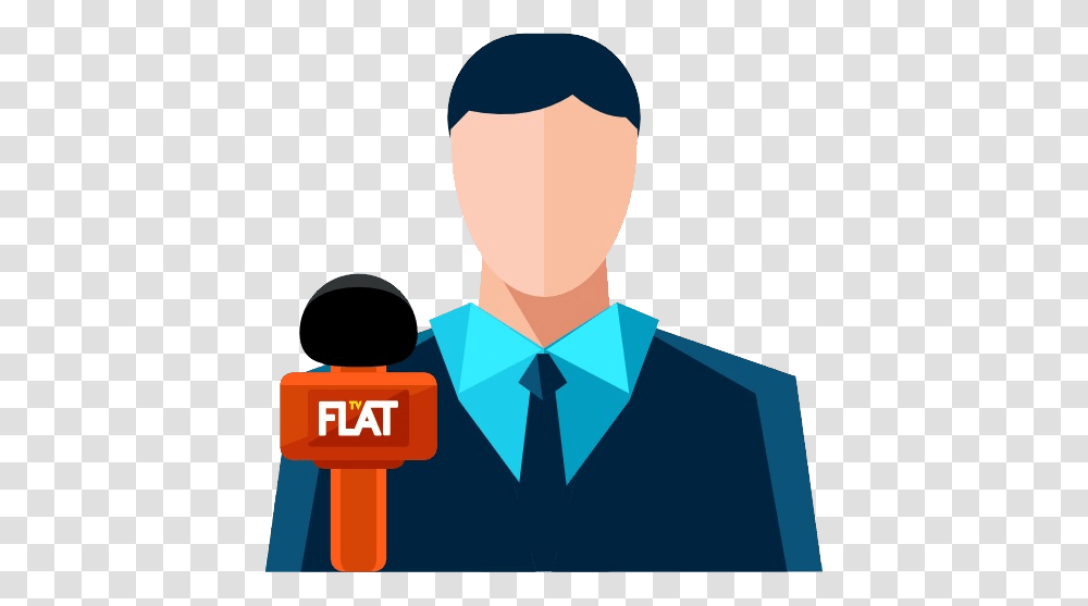 Reporter, Person, Tie, Accessories, Necktie Transparent Png