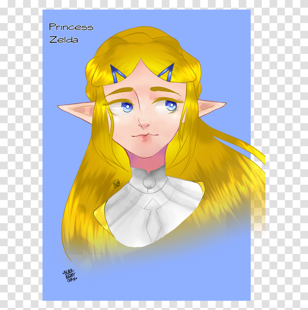 Repost Princess Zelda Illustration, Face Transparent Png