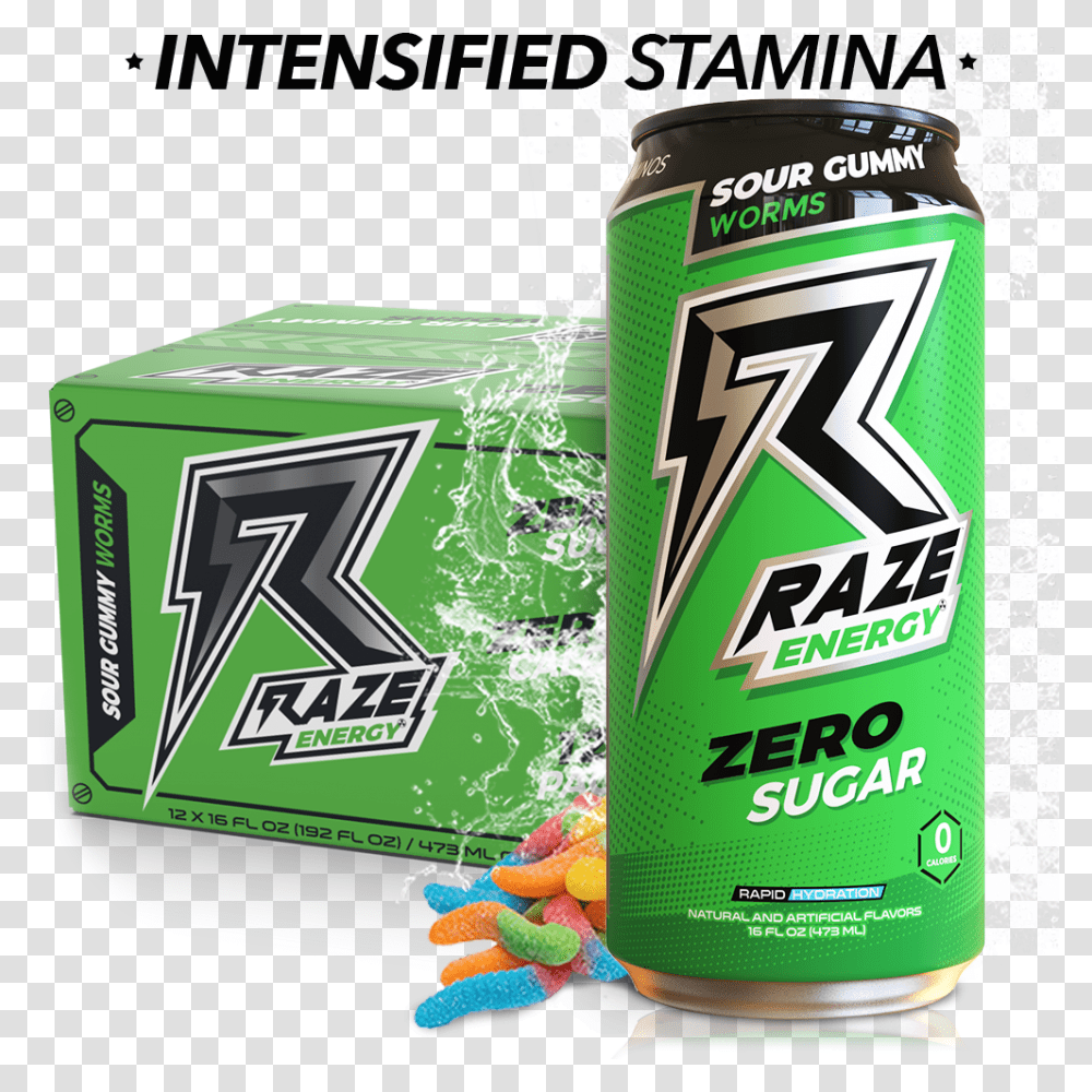 Repp Sports Raze Energy Drinks, Can, Tin, Cosmetics, Spray Can Transparent Png