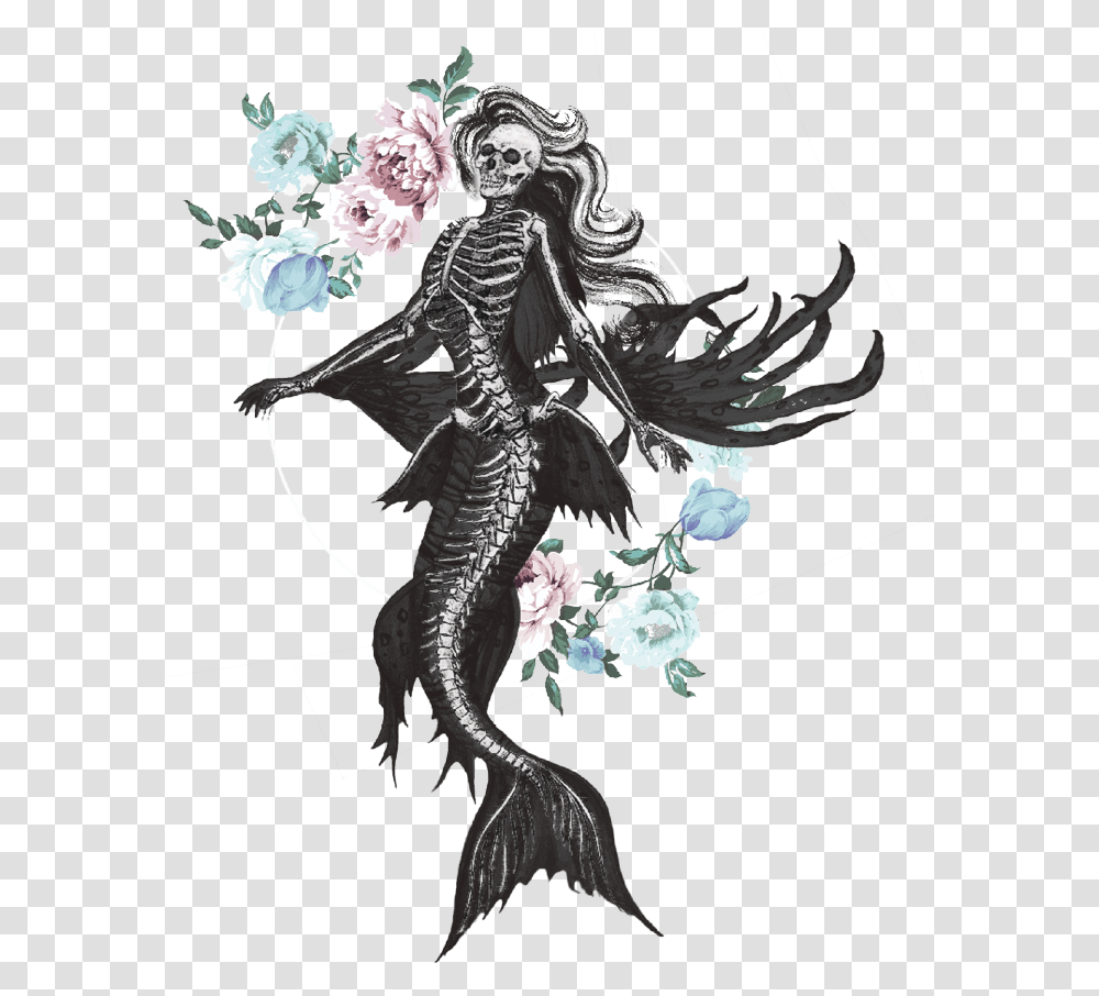 Reproductive System Mermaid Anatomy, Dragon, Painting Transparent Png