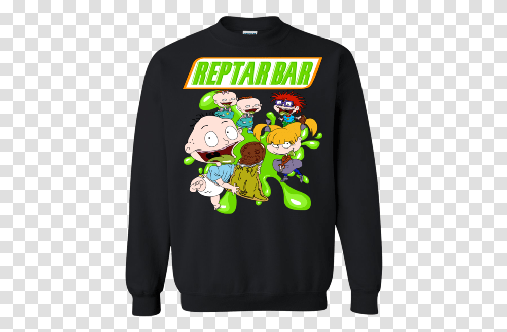 Reptar Bar Crewneck Sweater In 2020 Sweaters Crew Neck Justin Bieber Christmas Jumper, Clothing, Apparel, Sleeve, Long Sleeve Transparent Png