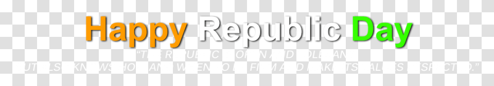 Republic Day Convite Happy Hour, Word, Alphabet, Number Transparent Png