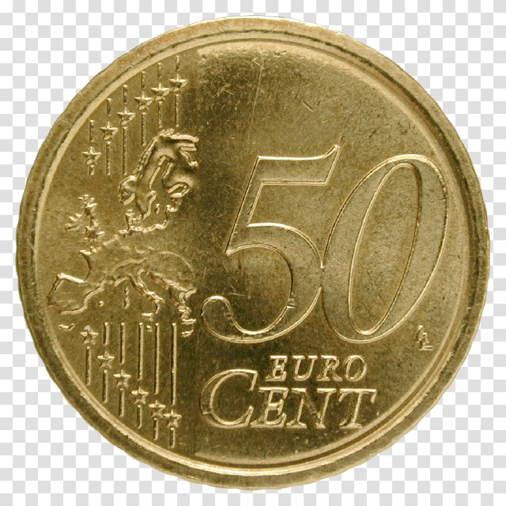 Republic Of San Marino 50 Euro Cent Coin, Money, Rug, Nickel, Dime Transparent Png
