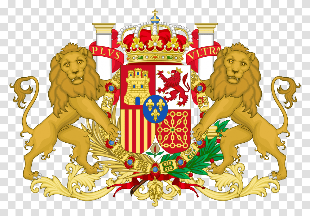 Republic Of Spain Coat Of Arms, Logo, Trademark, Emblem Transparent Png