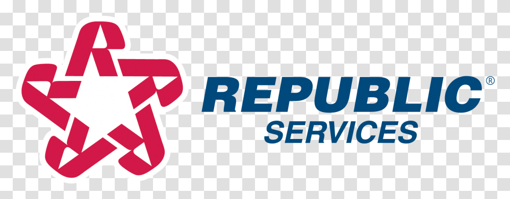 Republic Services Resuming All Yard Waste And Bulk Pick Up Republic Services Logo, Symbol, Trademark, Text, Dynamite Transparent Png