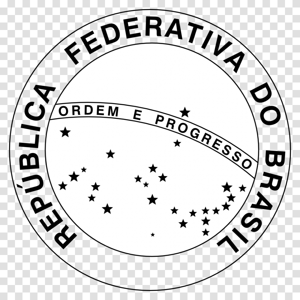 Republica Federativa Do Brasil Simbolo, Label, Number Transparent Png