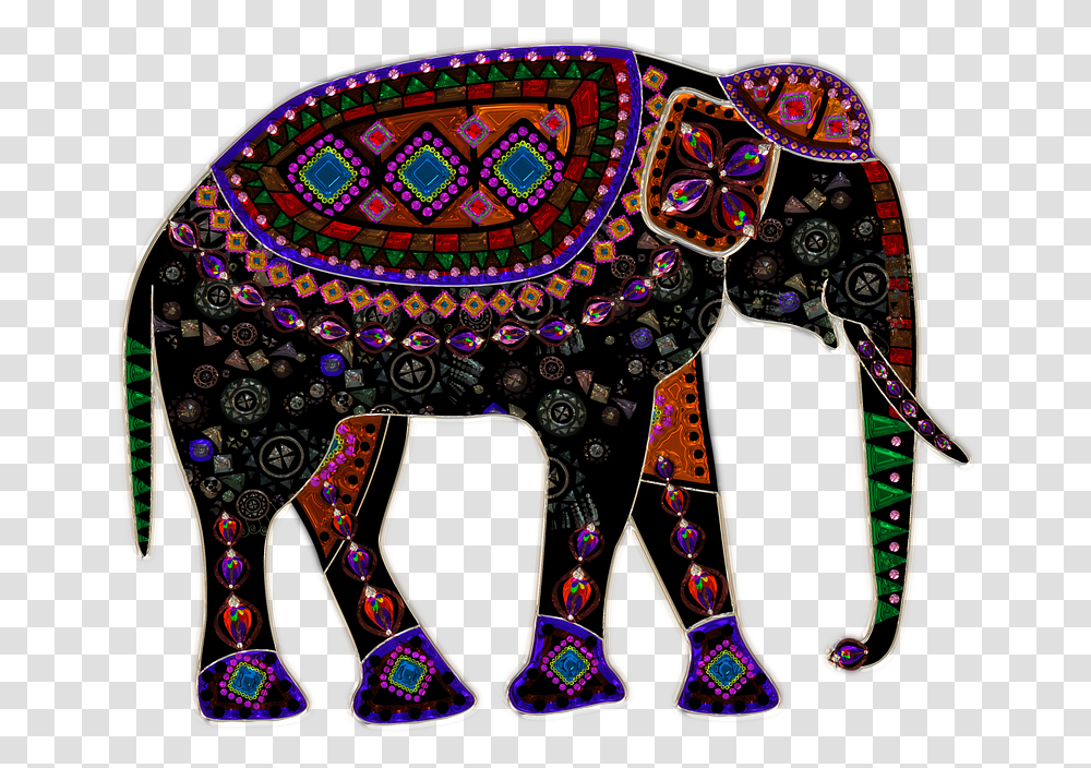 Republican Elephant, Pattern, Apparel Transparent Png