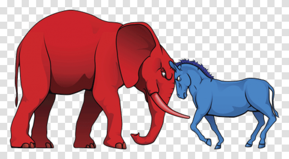Republican Elephant Political Parties, Animal, Mammal, Wildlife, Horse Transparent Png