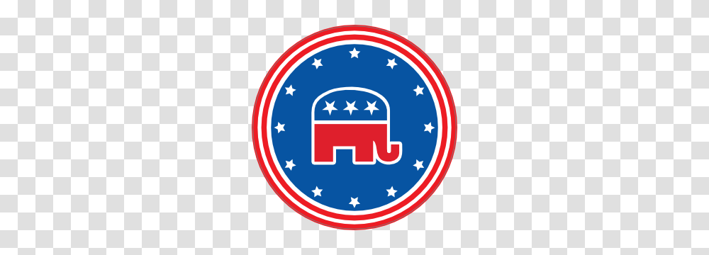 Republican Elephant Printed Color Magnet, Logo, First Aid, Sign Transparent Png
