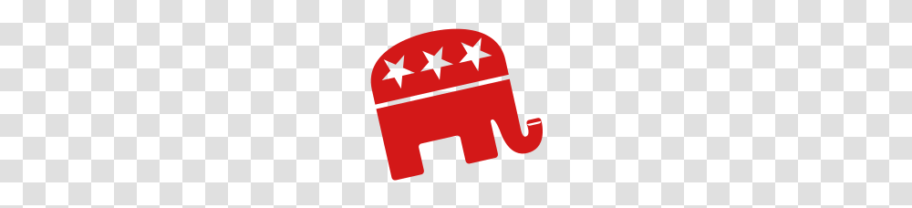 Republican Elephant, Star Symbol, Pac Man Transparent Png