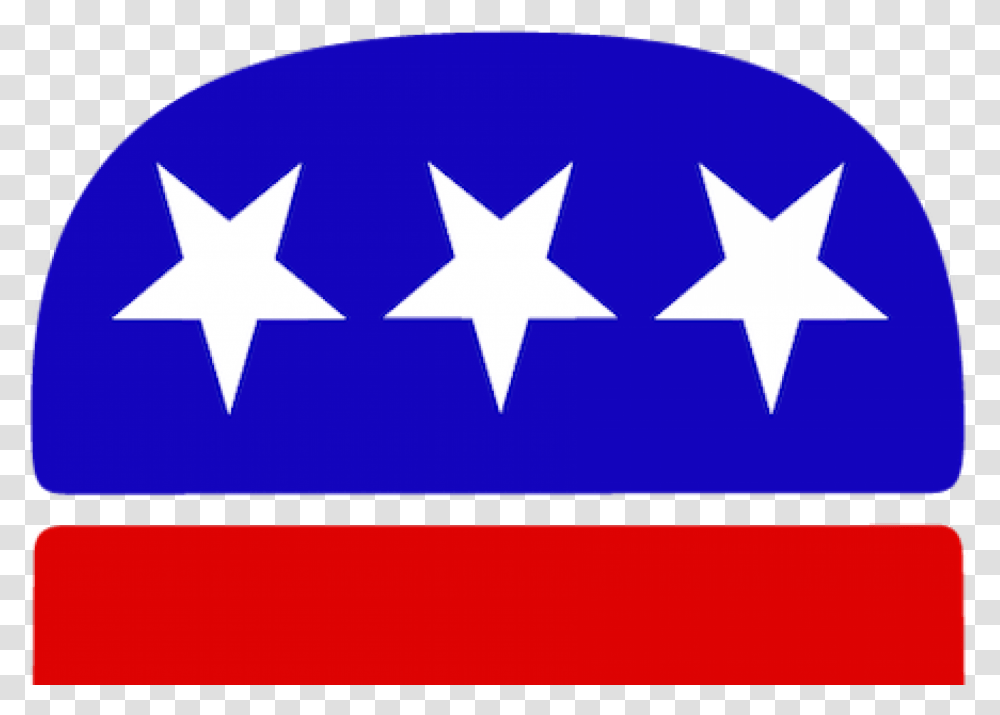 Republican Party Christian, Star Symbol, Flag Transparent Png