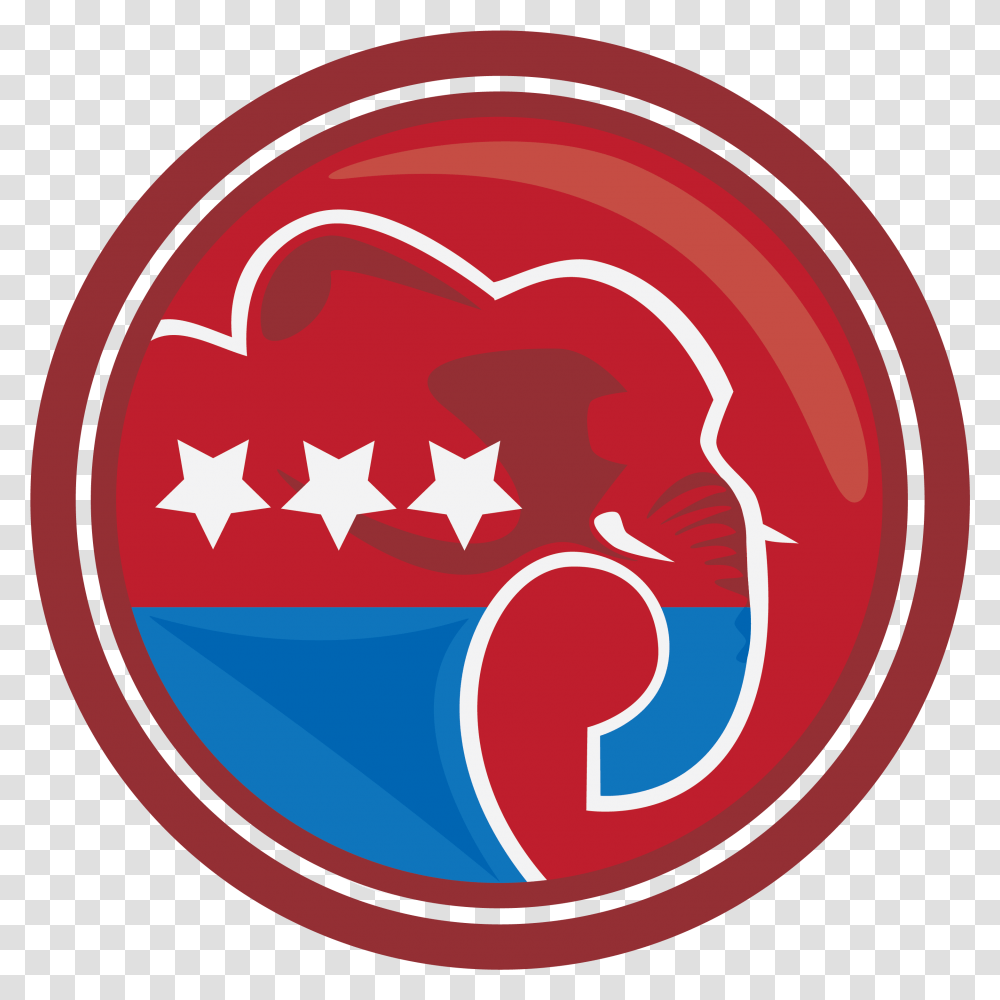 Republican Party Elephant, Weapon, Weaponry, Label Transparent Png