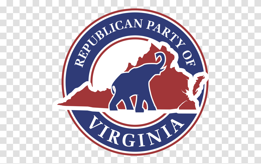 Republican Party Of Virginia, Label, Logo Transparent Png