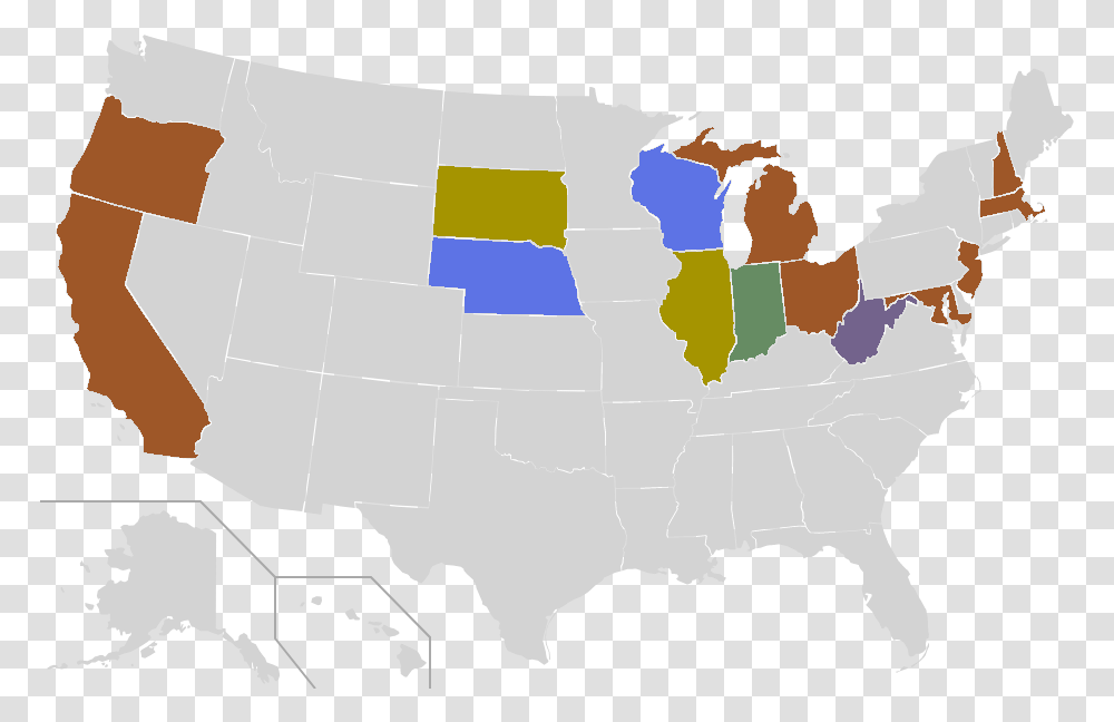 Republican Presidential Primary Results 1928 States With Red Flag Laws, Aircraft, Vehicle, Transportation Transparent Png