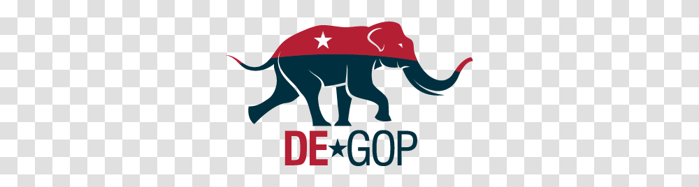 Republican State Committee Of Delaware, Logo, Mammal Transparent Png