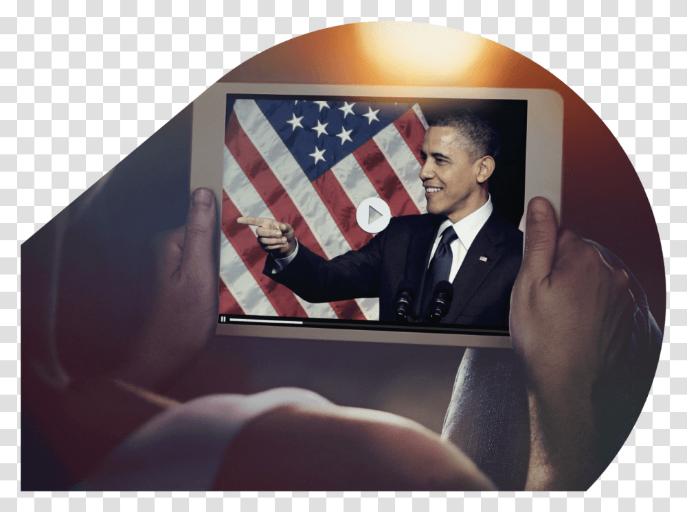 Request A Quotation Barack Obama Full Hd, Person, Suit, Tie, Hand Transparent Png