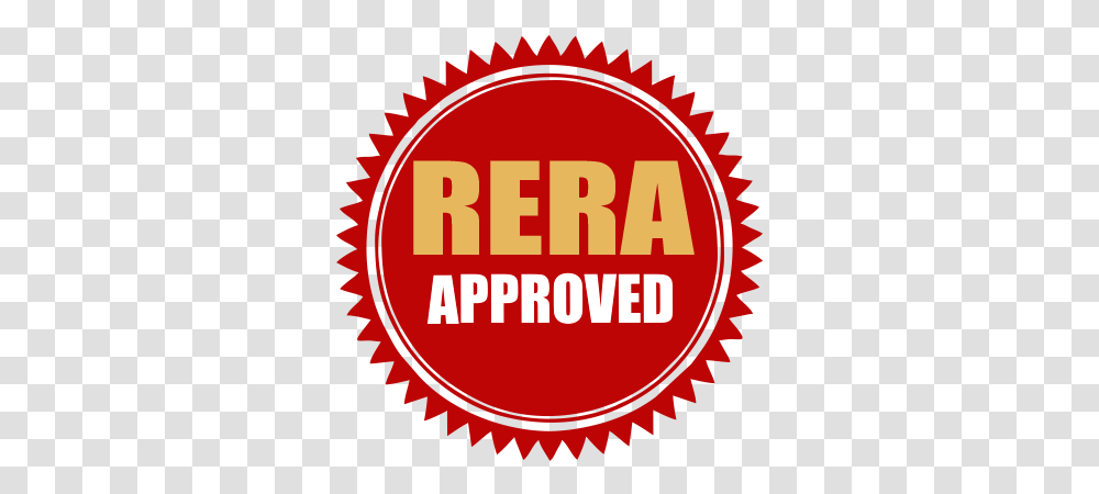 Rera Logo With Background Football Academy Logo Ideas, Label, Text, Poster, Advertisement Transparent Png