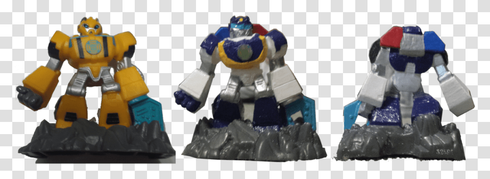 Rescue Bots Beam Box Bumblebee And Chase Comparison Action Figure, Toy, Robot Transparent Png