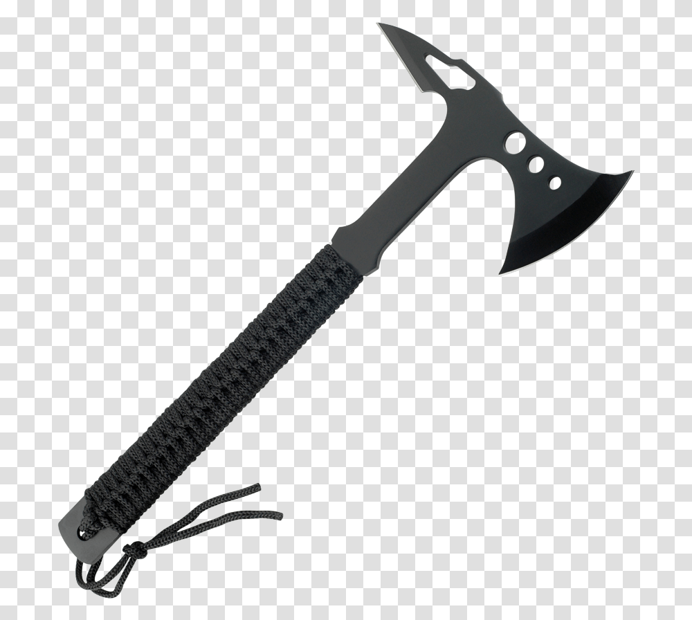 Rescue Hatchet With Black Cord Cold Weapon, Axe, Tool, Electronics Transparent Png