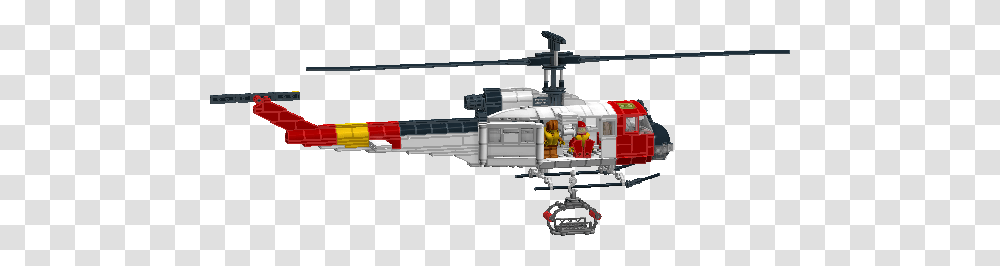 Rescue Helicopter Coast Guard Uh, Aircraft, Vehicle, Transportation, Construction Crane Transparent Png