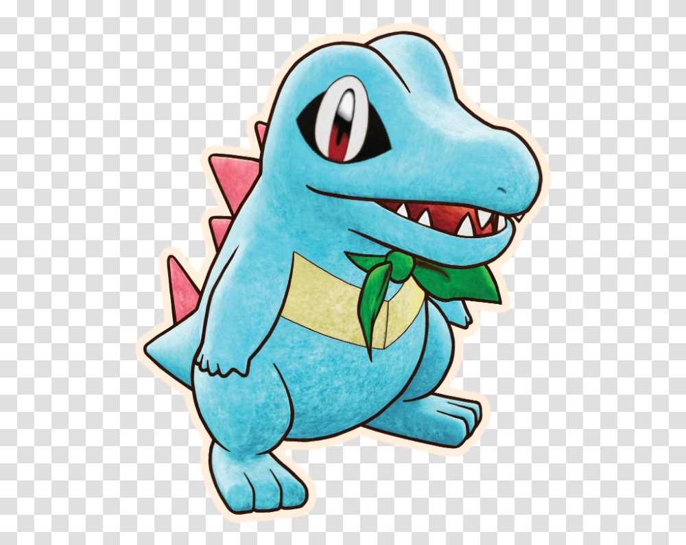 Rescue Team Dx Pokemon Mystery Dungeon Dx Totodile, Art, Animal, Graphics, Sea Life Transparent Png
