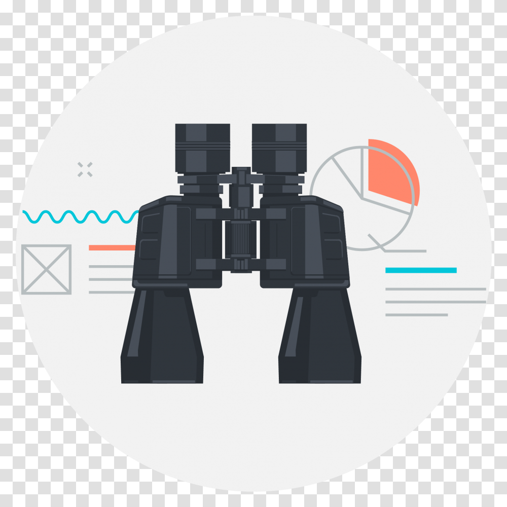 Research Icon Binoculars Transparent Png