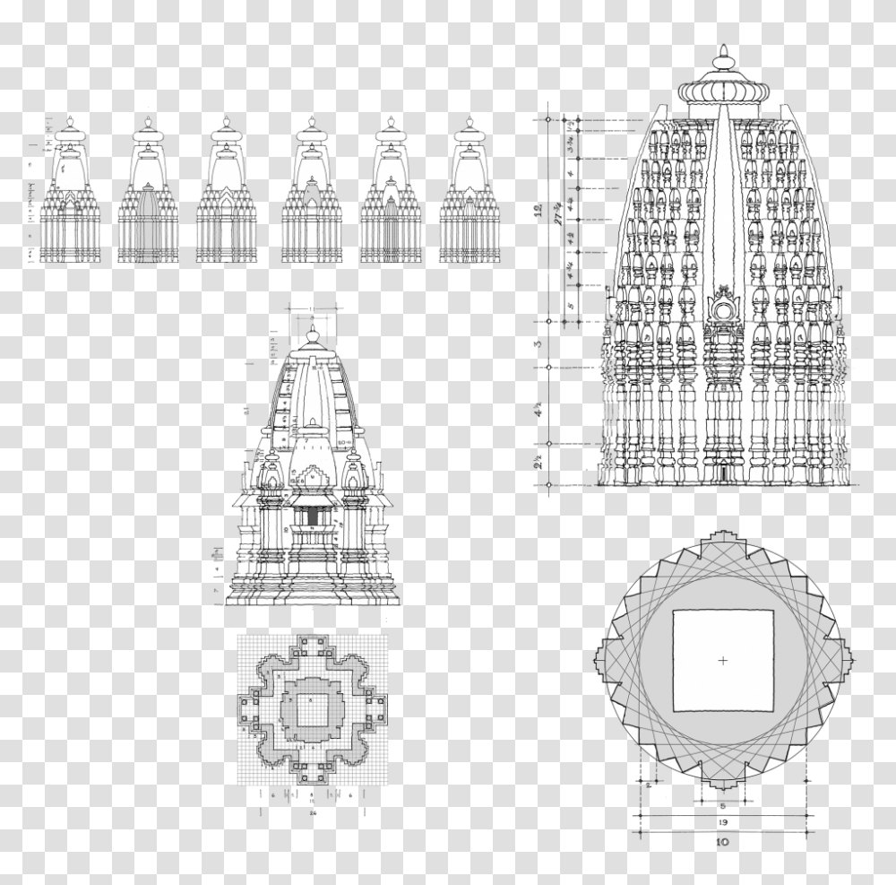 Research On Contemporary Traditional Practice Adam Hardy Temple Architecture India, Building, Lamp, Chandelier, Dome Transparent Png