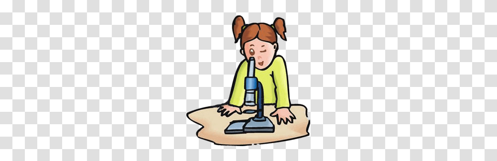 Researcher Clipart, Microscope, Person, Human, Electronics Transparent Png