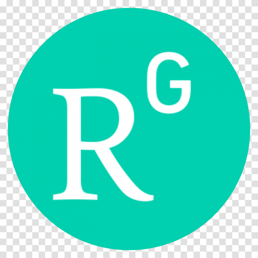Researchgate Logo Circle, Number, Alphabet Transparent Png