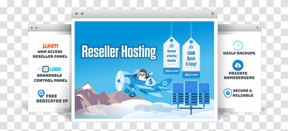 Reseller Hosting Background Free Linux Vps Server, Flyer, Poster, Paper, Advertisement Transparent Png