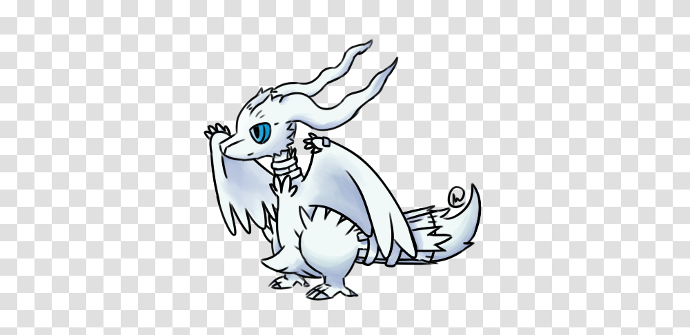 Reshiram, Dragon, Animal, Bird, Eagle Transparent Png