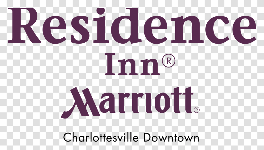 Residence Inn Main St Charlottesville Logo, Alphabet, Label Transparent Png