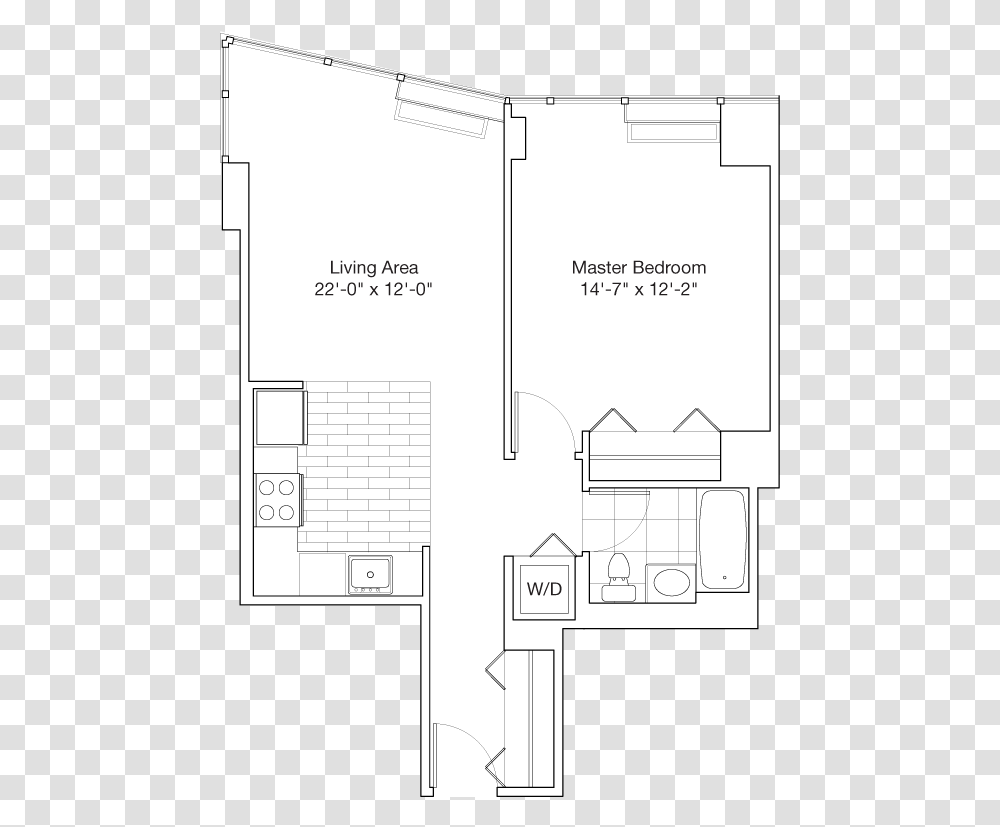 Residence L Floors 37 47 Floor Plan, Diagram, Plot Transparent Png