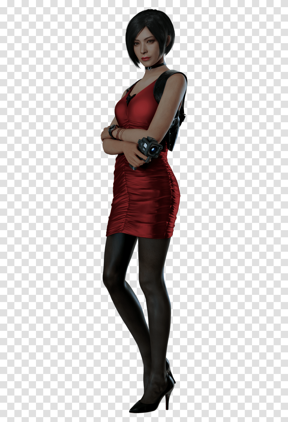 Resident Evil 2 Ada Wong, Apparel, Dress, Person Transparent Png