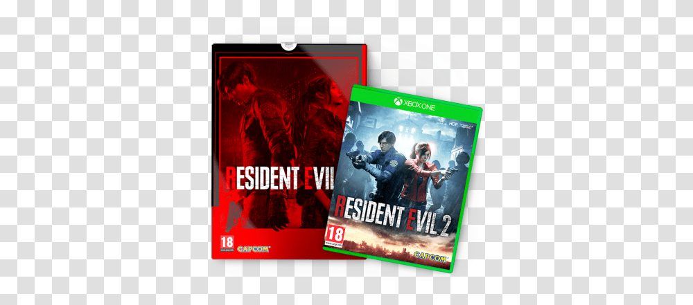 Resident Evil 2 Limited Edition Xbox One Pix'n Love Publishing Fictional Character, Person, Book, Poster, Advertisement Transparent Png
