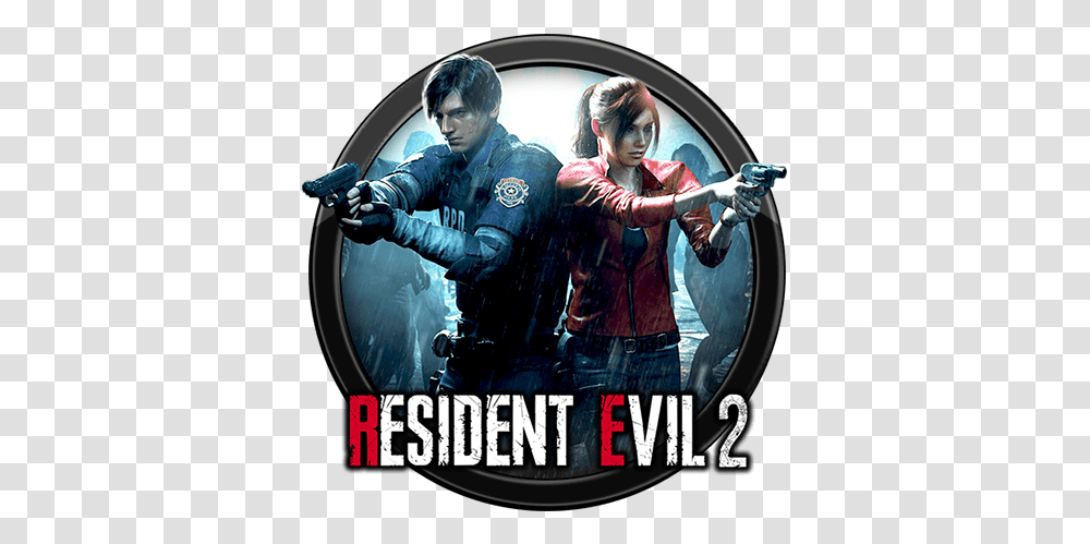 Resident Evil 2 Remake Icon, Person, Human, Disk, Dvd Transparent Png