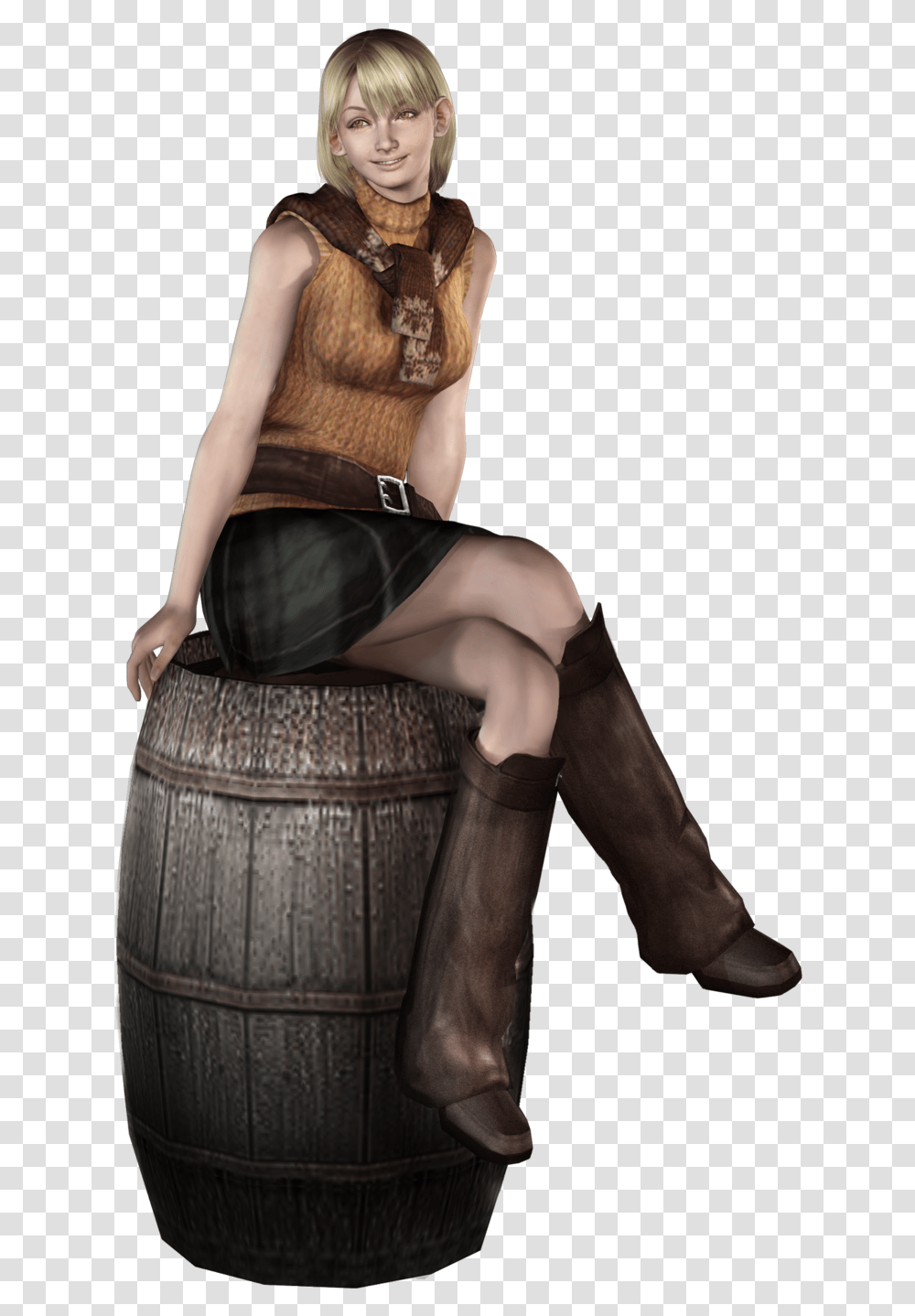 Resident Evil 4 Girl, Footwear, Person, Shoe Transparent Png