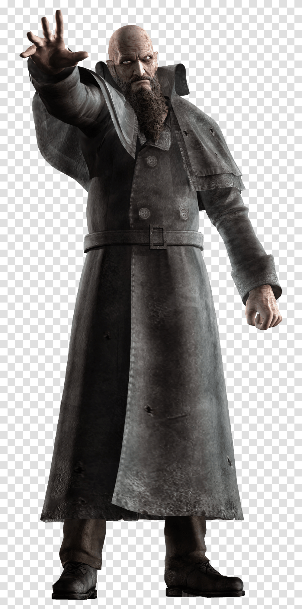 Resident Evil 4 Mendez, Apparel, Overcoat, Trench Coat Transparent Png