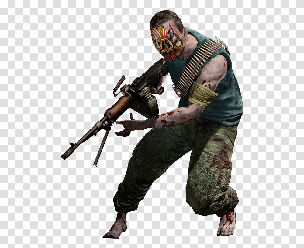 Resident Evil 6 Zombie New, Person, Human, Gun, Weapon Transparent Png