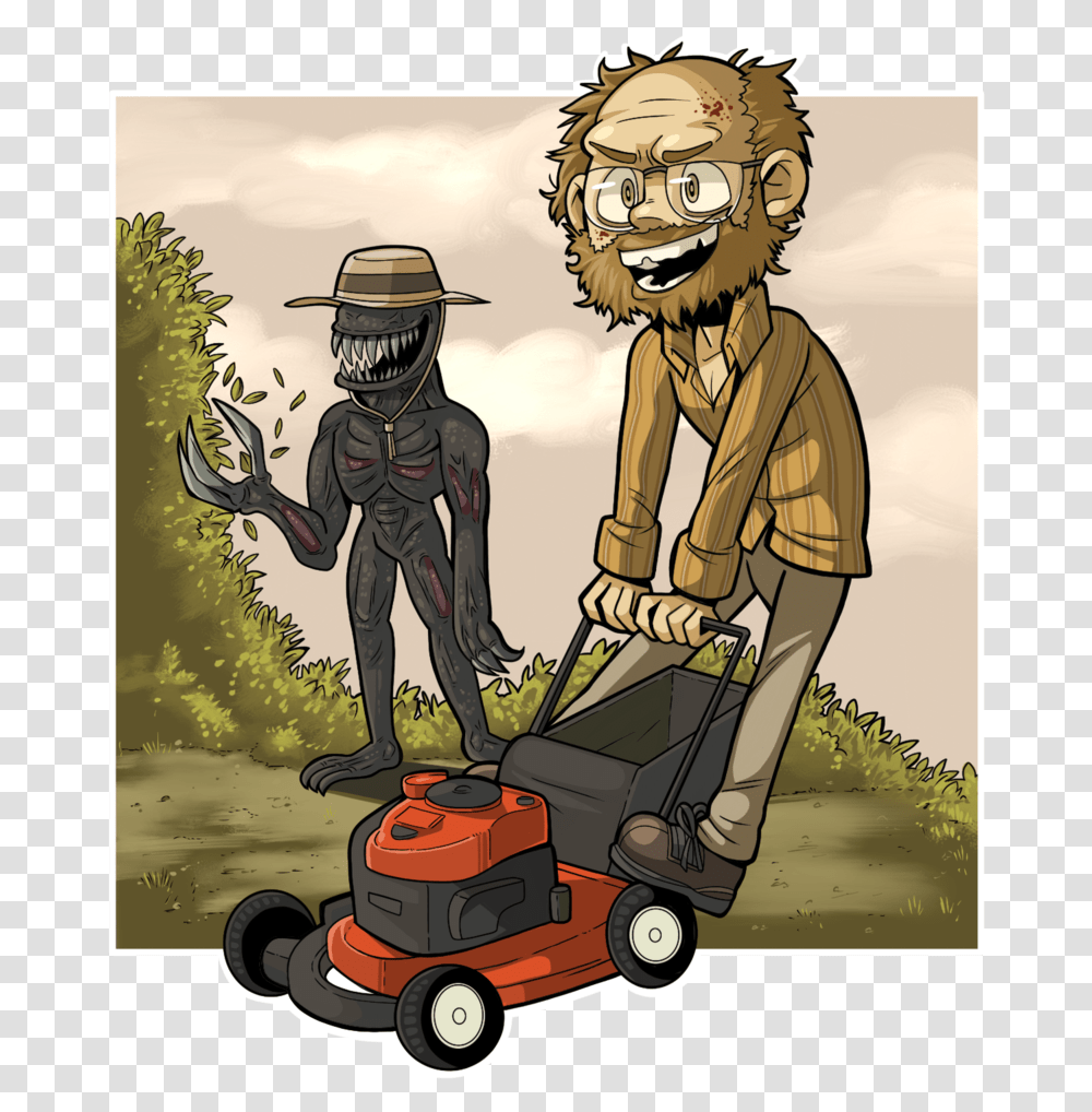 Resident Evil 7 Fanart, Tool, Person, Human, Lawn Mower Transparent Png