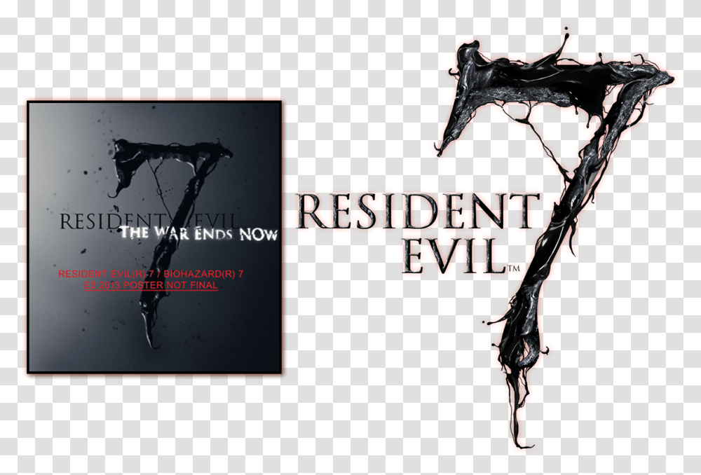 Resident Evil 7, Alphabet, Logo Transparent Png